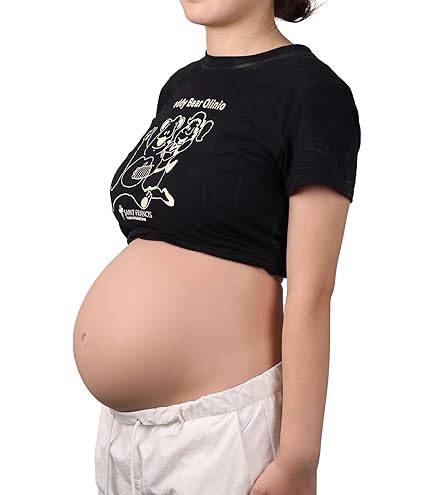 Inflatable Fake Belly Costume Strip Toys Pregnancy Pregnant Party Artificial Apparel Woman