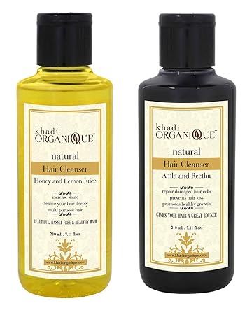 Buy Khadi Organique Honey And Lemon Juice Amla Reetha Natural