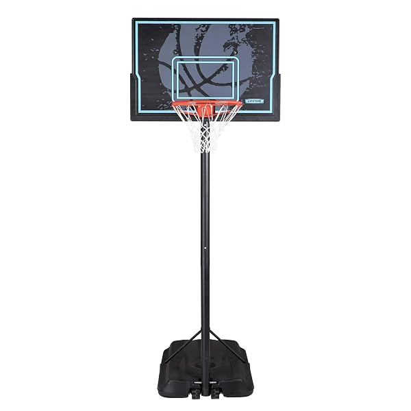 LIFETIME HEIGHT ADJUSTABLE PORTABLE BASKETBALL HOOP, 44 INCH...