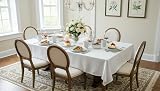 Simpa 12-Piece Dinnerware Set Porcelain White Gloss Microwave Safe Dishwasher view 7