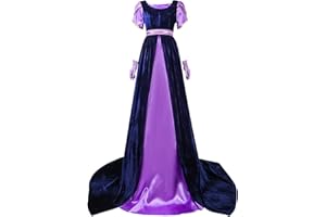 KEGIRLOM Regency Dress Women with Satin Sash Kate Sharma Gown Empire Waist Renaissance Victorian Tea Party Dress Add Gloves