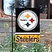 Pittsburgh Steelers Double Sided Garden Flag