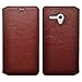 SPYCASE Comptiable for Jitterbug Smart Case, SPYCASE Luxury PU Leather Wallet Flip Protective Case Cover with Card Slots and Stand for Jitterbug Smart 5.5 (Brown)