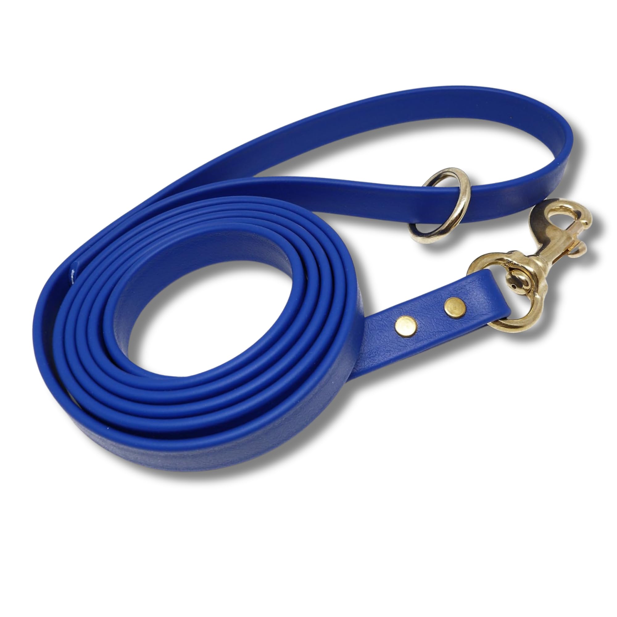 Jim Hodges Dog Training Gummy Dog Leash, Biothane, Dog Training Leash, Waterproof, Weatherproof, 6 Foot Length for Small, Medium & Large Dogs or Puppies, Various Sizes & Colors — image 1