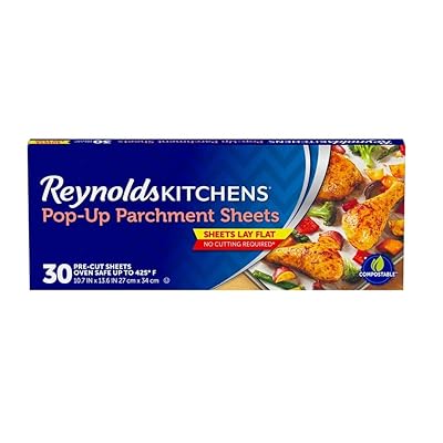 Buy Reynolds Kitchens Pop Up Parchment Paper Sheets 10 7x13 6 Inch 30 Count Online In Indonesia B07l25wys2