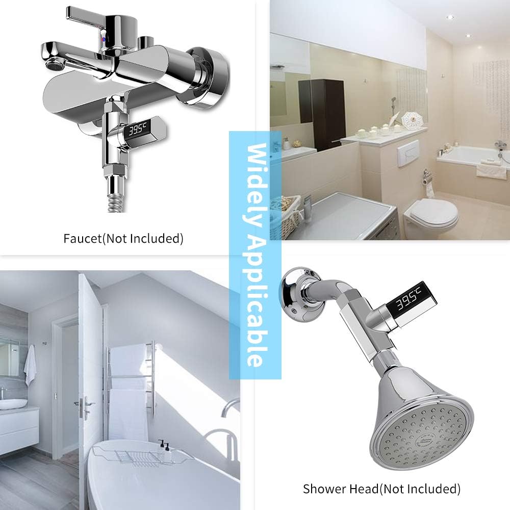 bathtub faucet thermometer