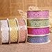 LoveS 14 Rolls Multicolor Washi Lace Pattern Glitter Self-adhesive Tape Masking DIY Scrapbooking Decorating Stickers
