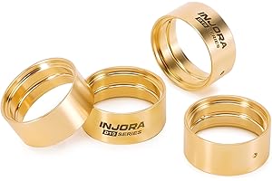 INJORA Brass Inner Clamp Rings for INJORA 0.7" D19 Wheels