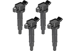 KERBIY Ignition Coil Pack 2002 2003 2004 2005 2006 2007 2008 2009 Compatible with Toyota for Lexus for Scion Camry Corolla Matrix RAV4 Solara Highlander tC xB HS250h 2.0L 2.4L V4 coils for UF333 C1330, 4Pcs