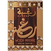 Lattafa Raghba Wood Intense for Men Eau De Parfum Spray, 3.4 Ounce