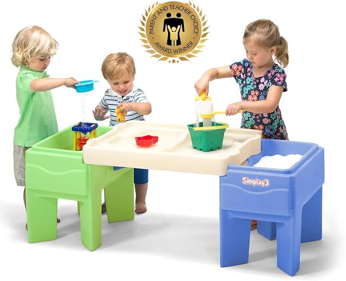 simplay3 kids durable play around table and chair set