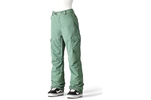 686 Women's Aura Cargo Pant - Insulated Winter Clothing with Horshoe Hem & Boot Gaiters - Water & Weather Resistant