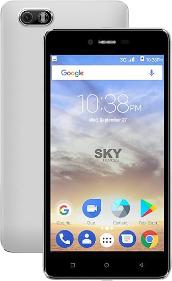Amazon Com Sky Devices Platinum 5 0m Unlocked Android Cell Phone 5 0 Inch Screen 5mp Camera 16 Gb 1 Gb Memory Red