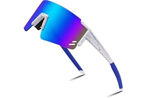 FEISEDY Kids Sunglasses Youth Baseball Sun Glasses, UV400 Sports Teens Cycling Shades for Boys Girls Age 8-16 B0048