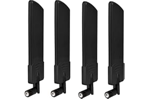 Superbat 5G 4G LTE Cellular SMA Male Antenna Universal Wide Band Omni-Directional Antenna (4-Pack) Compatible with Cellular T