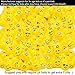 50 Emoji Pit Balls , Ball Pit , Crush Proof Plastic Ball Pit with Sturdy Clear Bag