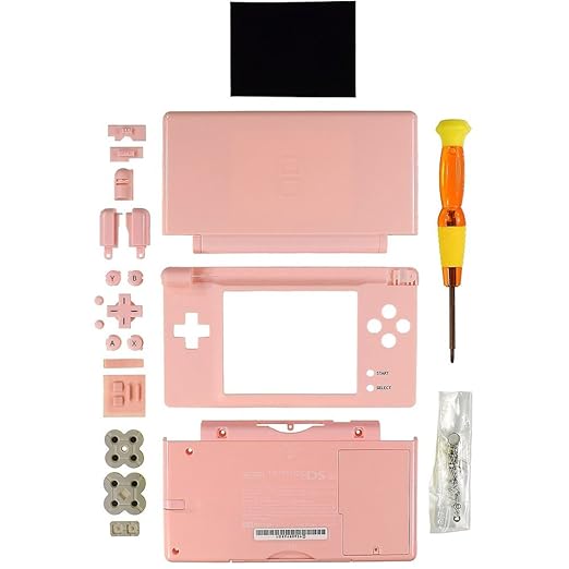 Nintendo DS Lite Replacement Case/Shell/HousingPink Video