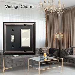 OKAWYC Toggle/Decorator Light Switch Cover Adler