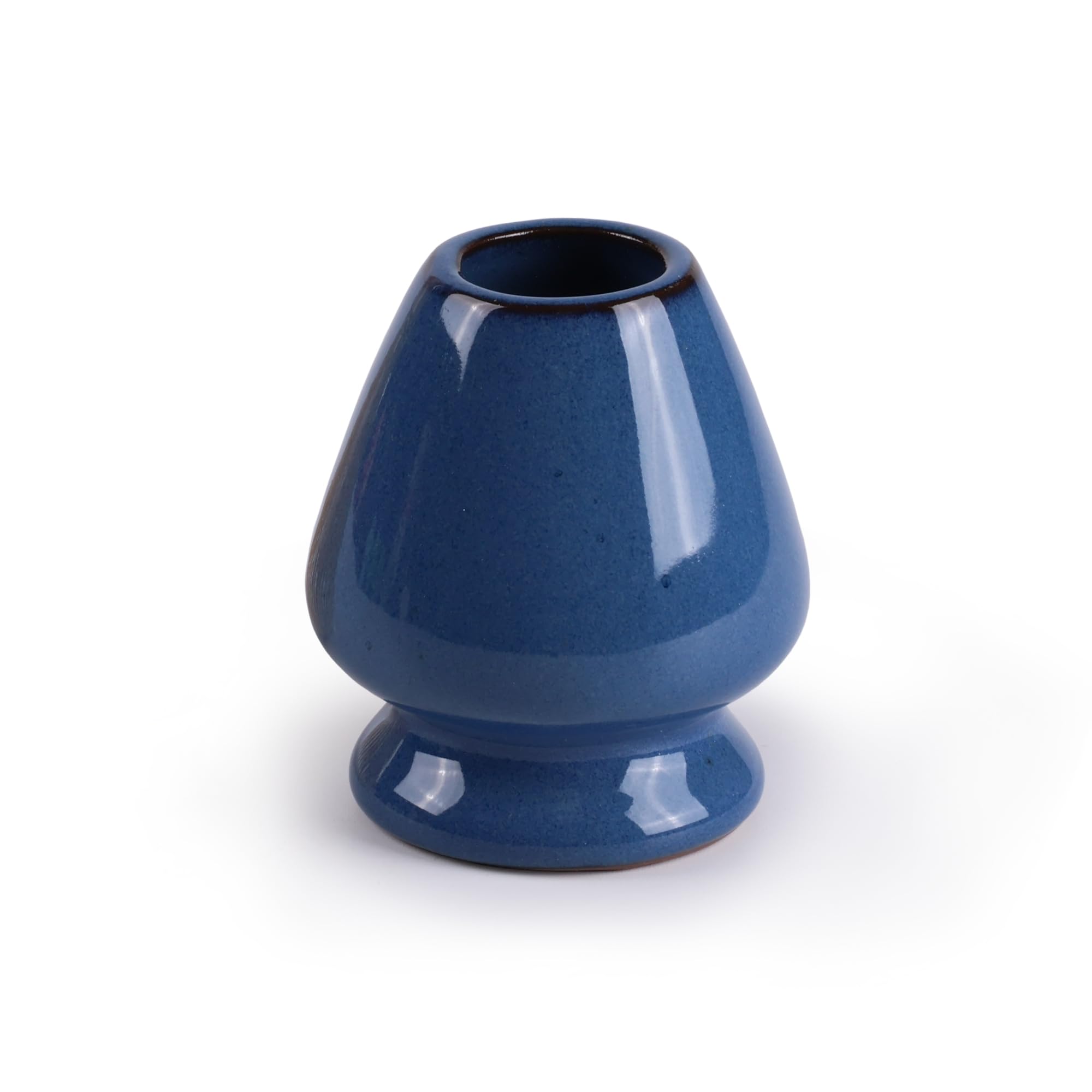 BambooMN Brand - Matcha Tea Whisk Holder - Deep Blue