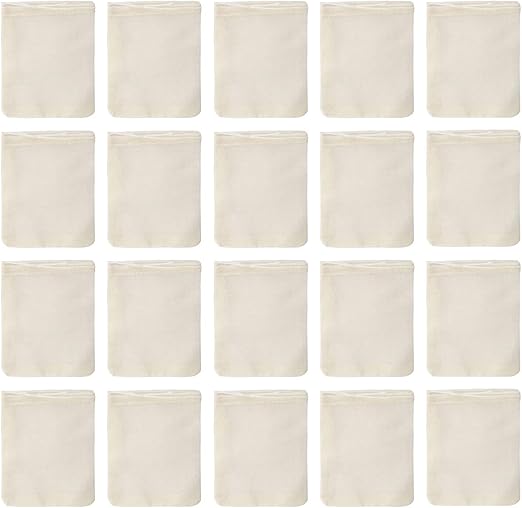 Ledoo Bolsitas de té Bolsas de Filtro de 60 Piezas como bolsitas de té de algodón