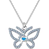 CHOORO Sorority Jewelry Butterflies Charm Earrings/Necklace Gift