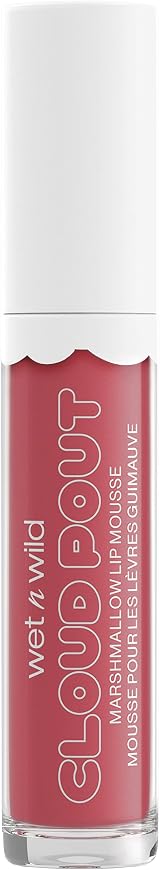 Wet n Wild Cloud Pout Marshmallow Lip Mousse Matte Lipstick Argan Oil Vitamin E view 3
