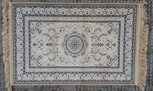 Persian Rug Model Various Colours Various Sizes With Fringe, Made in Belgium 60 x 110 beige