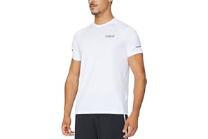 baleaf Men's Running Workout Shirts Short Sleeve Athletic T-Shirt Quick Dry