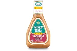 Ken's Steak House Lite Thousand Island Dressing, 16 OZ