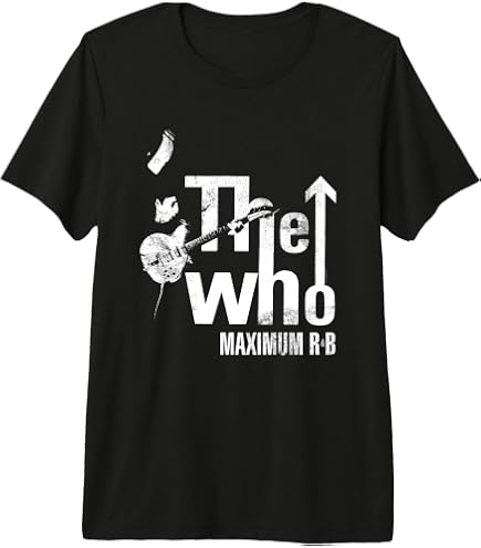 Amazon.com: The Who Official Maximum R&B Tour T-Shirt Small