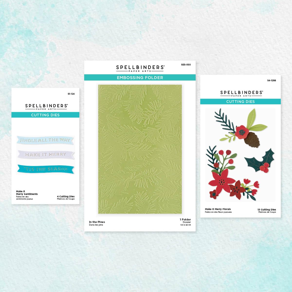 Spellbinders Make It Merry Add-On Bundle from The Make It Merry Collection