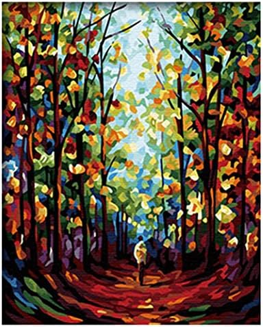 Farway Diy oil painting, paint by number kit No Frame - 16 by 20 inches The Road to Hope