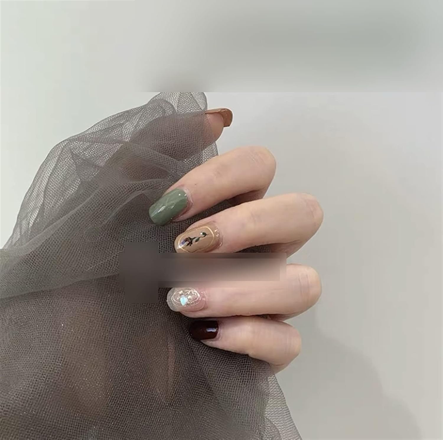 Nail Art Decals Water Transfer Nail Decals for Women Nail Art Decorations Long Lasting Whitening Waterproof Nail Sticker Nail Sticker (Color : 9): Home & Kitchen