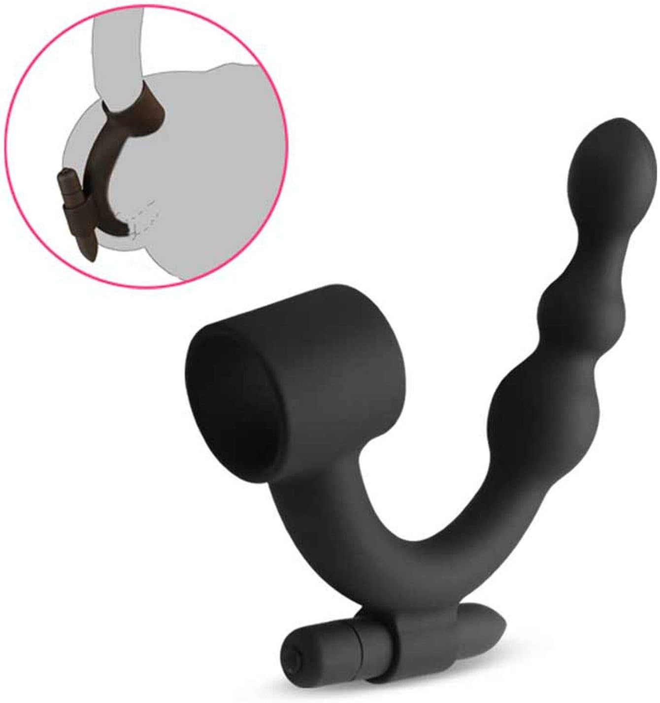 Women Funny Plug Bullet Vibration Toys Men and Funny Products Male Prostata Stimulator Thick Lock Ring