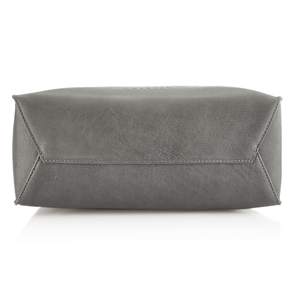 caprese women's satchel (dark grey)