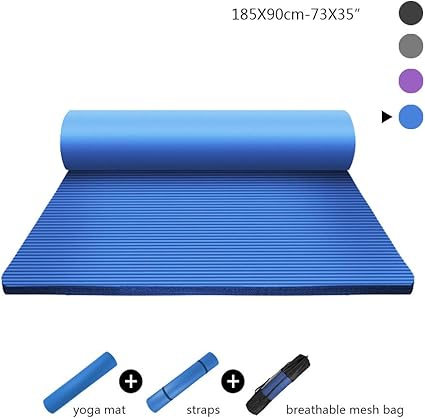 Uu-focus Extra Gruesa Alta Densidad Antideslizante Tapete Deporte ...
