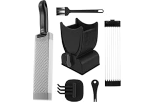 LCZNXJJY Fresh Meat Slicer Cleaver, Thickness Adjustable 2 or 4 Mm Manual Cutter, Nonslip Fresh Meat Cutter Food Slicer Quick