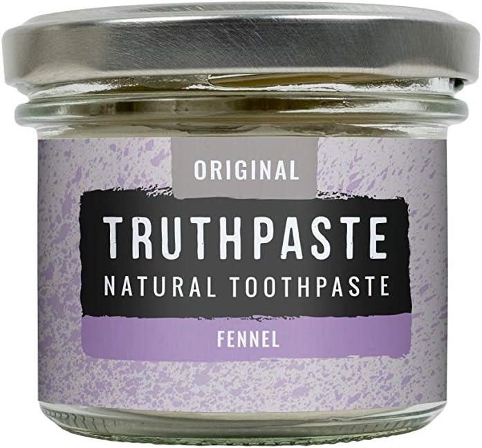 TRUTHPASTE Original Natural Zero Waste Toothpaste Eco Friendly & Plastic Free. Vegan. Fluoride Free, SLS Free