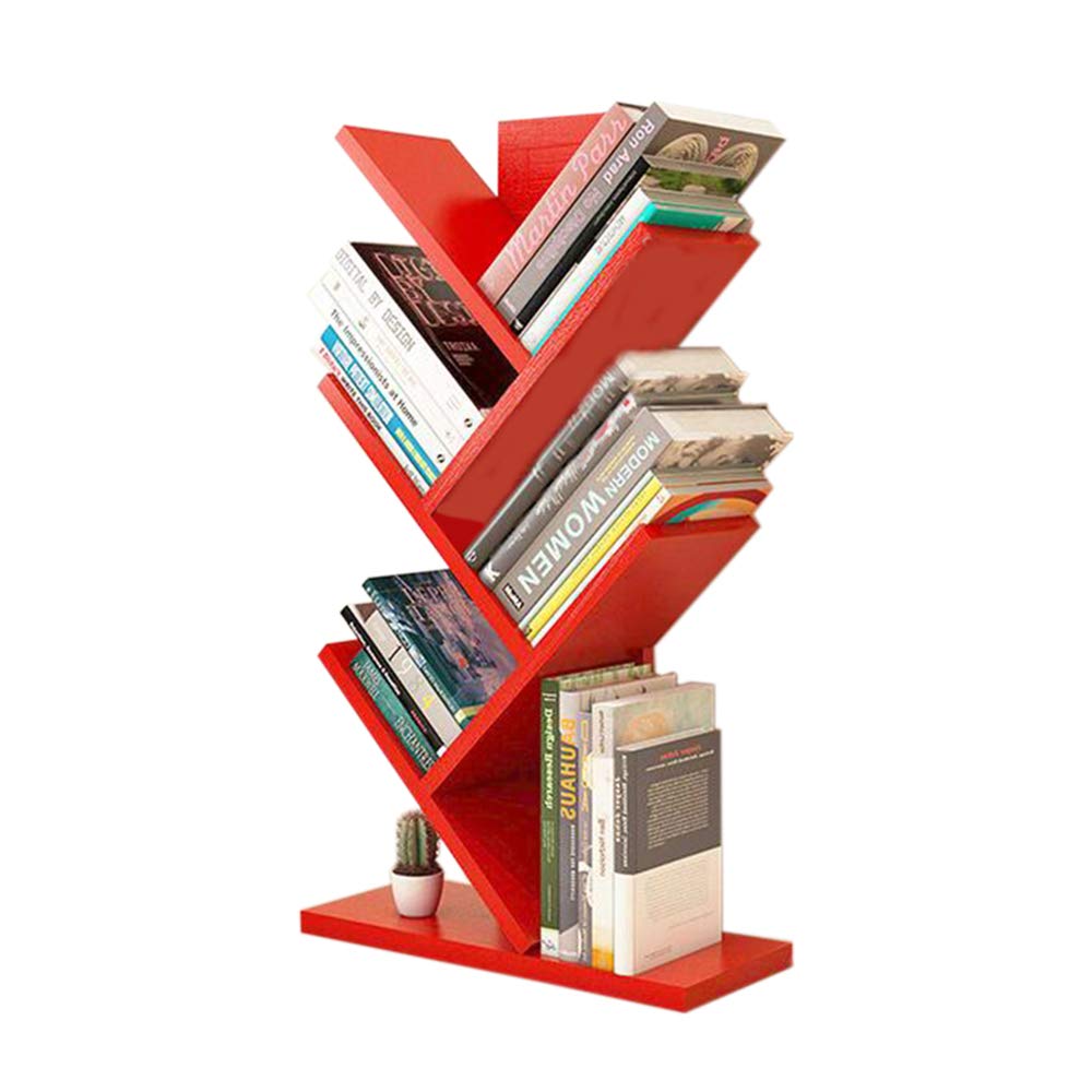 Amazon Com Jcnfa Shelves Tree Shaped Bookshelf Floor Standing