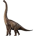 Nanmu Brachiosaurus Watchmen Figure Realistic Brachiosauridae Dinosaur PVC Collector Toys Educational Animal Model Decoration Gift for Adult (171995(Brown))