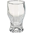 Circleware Tipsy Shot, Set of 6 Heavy Base Glassware Drinking Glass Cups for Whiskey, Vodka, Brandy, Bourbon, and Liquor Beve