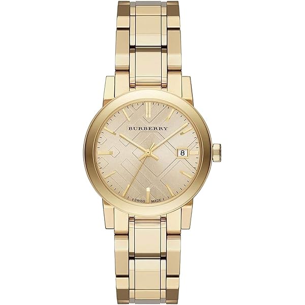 バーバリー婦人用腕時計bu9235 Swiss Rare Engraved Rose Gold Dial 26mm Women Wrist Watch