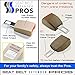 2-Pack Mini Seat Belt Extender - Type A - Adds 3