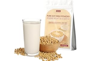 SIJIYUNLI-Pure soy milk powder 200g/7.05oz No boiling and brewing nutritional powder, 0 sucrose, no additives, low calorie, i