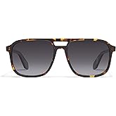 QUAY - Sunglasses For Men & Women, Oversized Aviator Shades, UV Protected Lenses