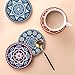 LIFVER Drink Coasters, Mandala Style Absorbent Coaster Sets, Avoid Furniture Being Scratched and Soiled, Suitable for Kinds of Cups, 4 Inches, Set of 6