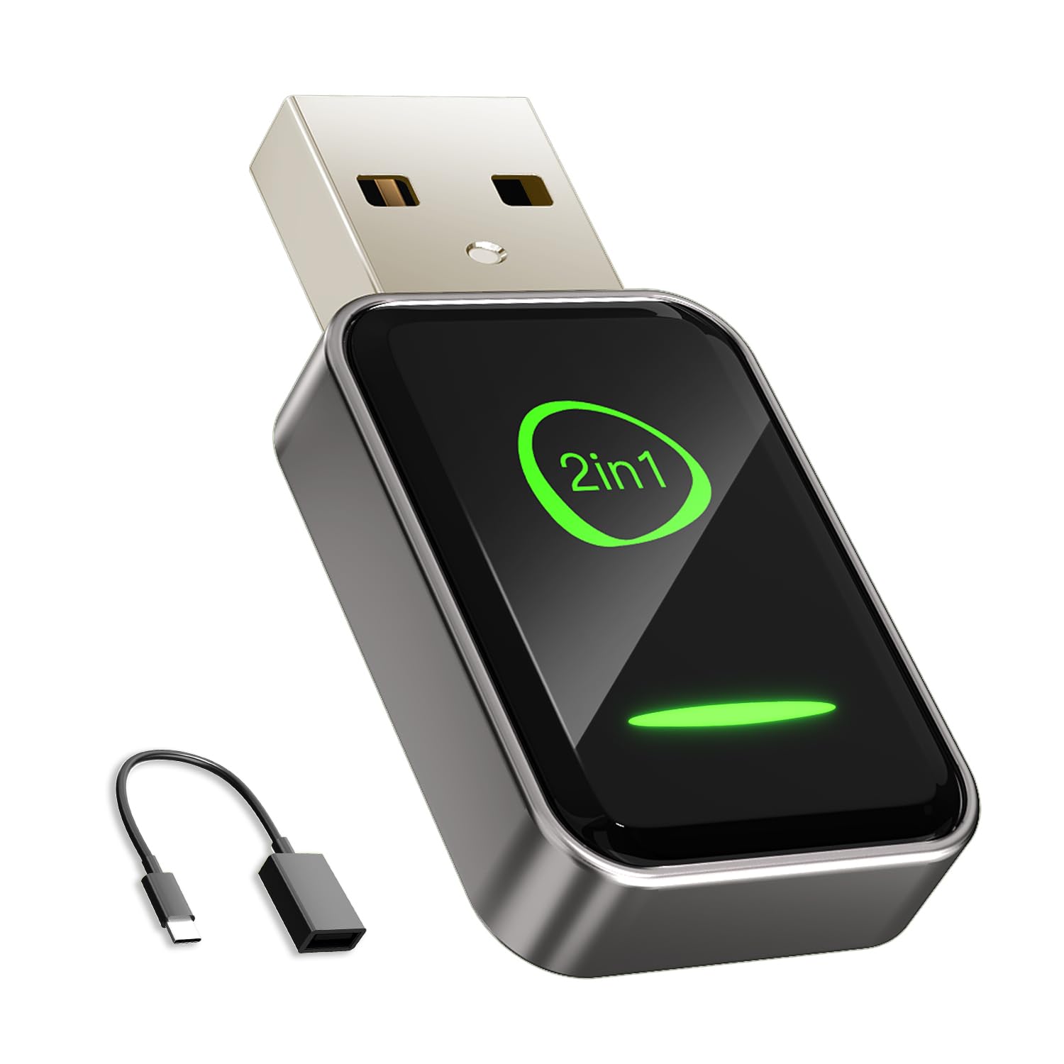 Photo 1 of Mini Wireless CarPlay Adapter for Apple iPhone iOS 10+,No Delay & Fast, Plug & Play, Multi-User Seamless Connection for Convert Wired to Wireless Carplay Dongle for 2016+ Cars, USB-A/Type-C Port