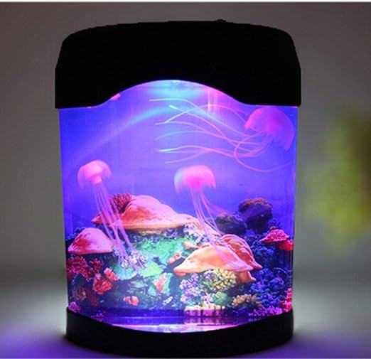 OFKP® Novelty LED Artificial Jellyfish Aquarium Lighting Fish Tank Night Light Lamp Amazon.ca