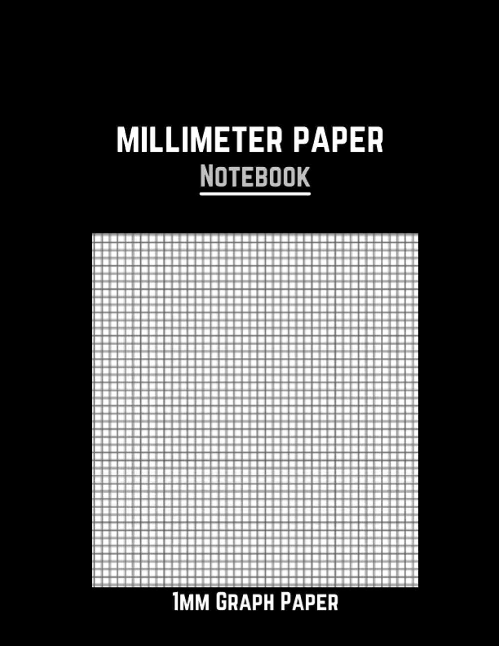 millimeter paper notebook 1mm graph paper ten squares per centimeter for technical drawings publications gamma 9798508223151 amazon com books