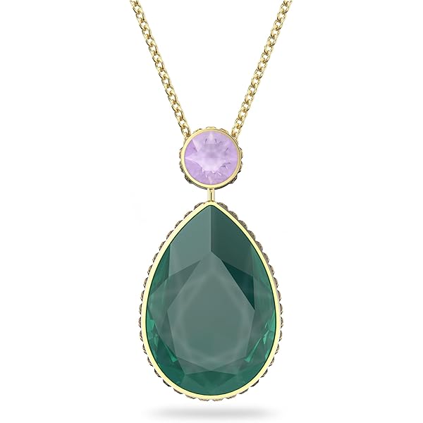 Amazon.com: SWAROVSKI Collar Orbita 5619786 Cristal pera